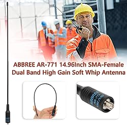 ABBREE AR-771 Ham Radio Antenna Dual Band VHF/UHF