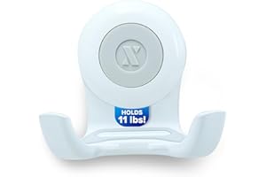 SlipX Solutions Patented On The Dot Power Lock Suction Cup Hook, Razor Holder & Phone Cradle (Perfect for Shower & Mirror, Ho