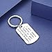 CJ&M Dad Keychain,Father's Day Gift - I Can't Imagine a better father, Dad Gift, Father Keychain,Gift for Dad from Daddy's Girl or Boy