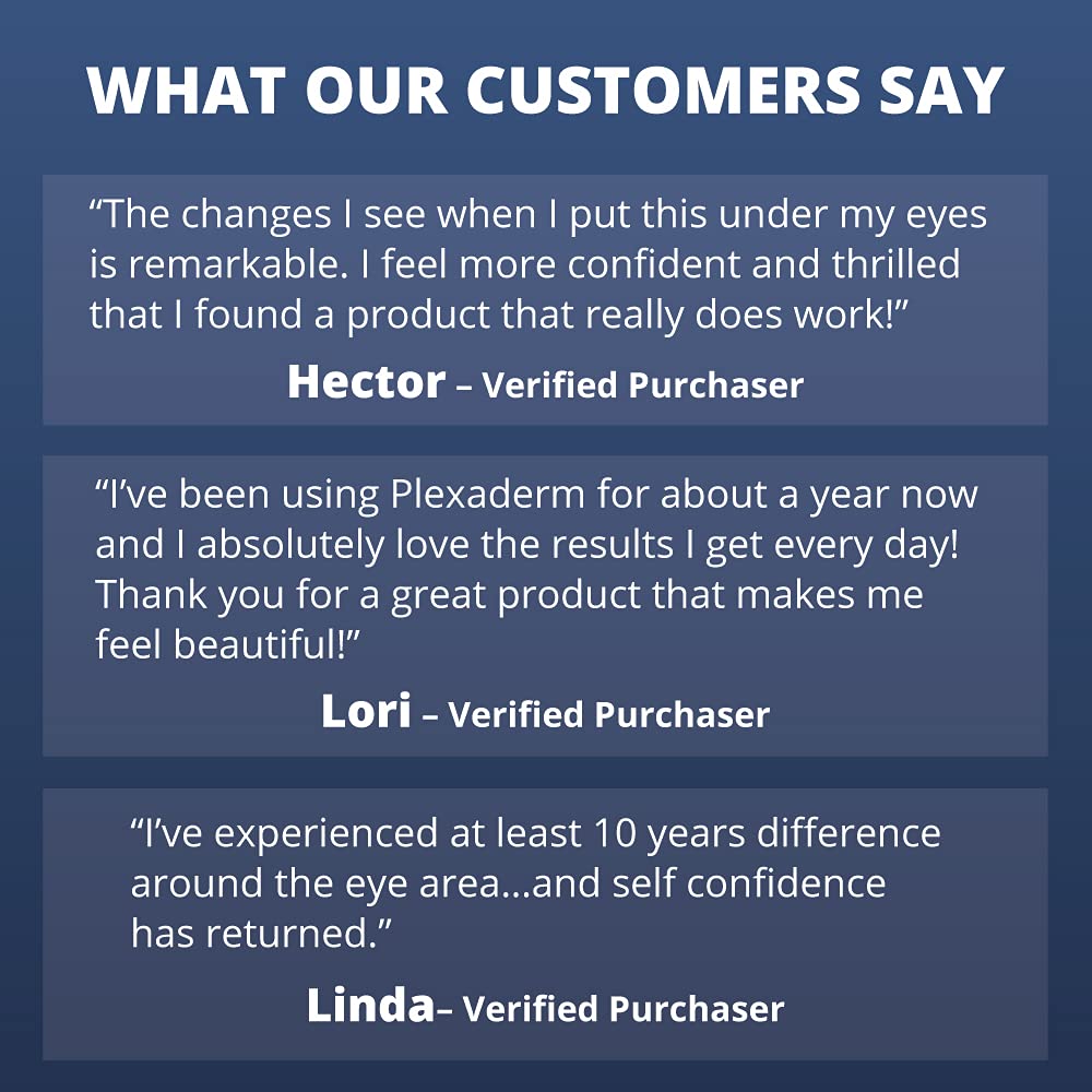 Plexaderm Rapid Reduction Serum - New Single Use Pods - Age-Defying Eye Treatment - Reduce the Look of Under-Eye Bags & Wrinkles, Diminish the Appearance of Dark Circles, Fine Lines & Crow’s Feet: Beauty