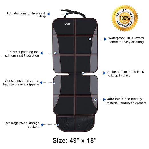 Car Seat Protector Under Car Seat Car Seat Protector for Child Car