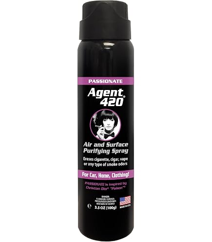 Amazon.com : Agent 420 Cannabis & Cigarette Smoke Odor Body Spray for  Women, 3.5 oz — Eliminates Odors at the Molecular Level (Desire) : Health &  Household