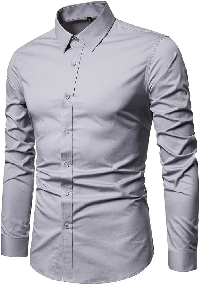 slim fit business shirts