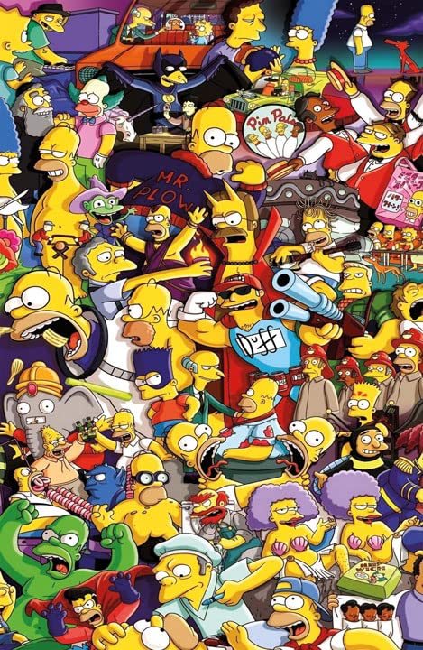 TusPersonalizables simpsons poster 28x43cm