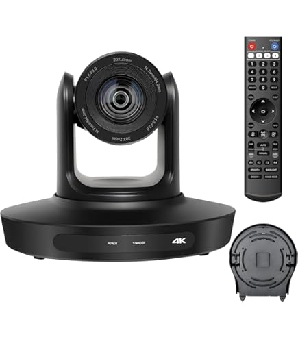 Canon Câmera CR-N100 PTZ (branca), zoom óptico 20x, vídeo UHD 4K