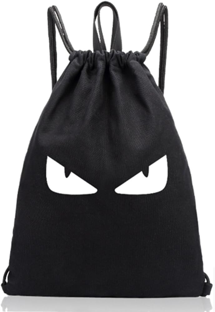 ManKn Unisex Drawstring Backpack Gymsack Gym Bag Rucksack for Adults and Children, Sports Bag Kids School PE Bag Boys Girls Sack for Hiking Running Football Travel