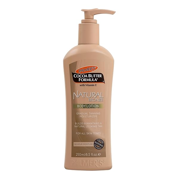 PALMER’S COCOA BUTTER NATURAL BRONZE BODY LOTION FOR UNISEX, 8.5 OUNCE