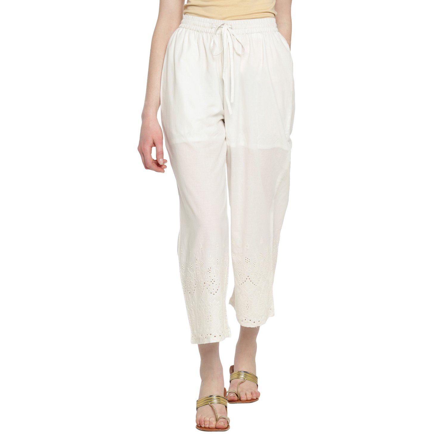 rangmanch by pantaloons women's palazzo bottom