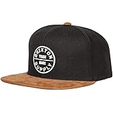 Brixton Mens Oath Iii Medium Profile Adjustable Snapback Hat