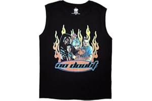 Rock Off officially licensed products No Doubt Retro Logo Tank Top Black