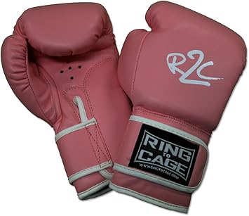 pink youth boxing gloves