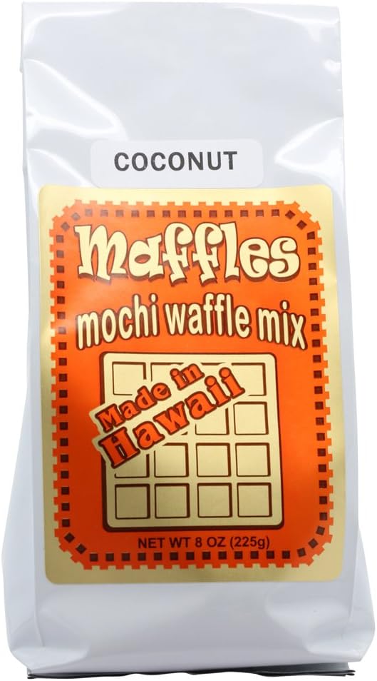 Maffles Mochi Waffles Mix 8oz - Coconut (Imported from Hawaii)