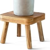 Eden Creations Small Wooden Stool, Plant Stand & Kids Step Stool 20cm view 8