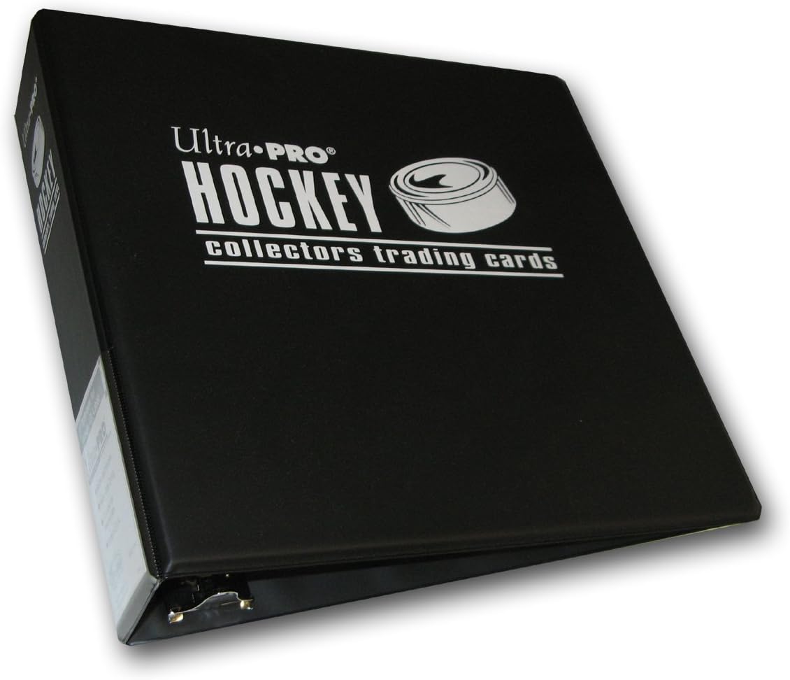 Ultra Pro 3" Black Hockey Album Amazon.ca Sports & Outdoors