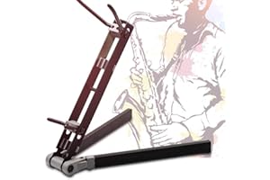 NAROOTE Tenor Sax Stand, Foldable Alto Saxophone Stands Baritone Saxophone Stand Alto Sax Holder Stand Tenor Saxophone Bracket Stand for the Alto Saxophone.