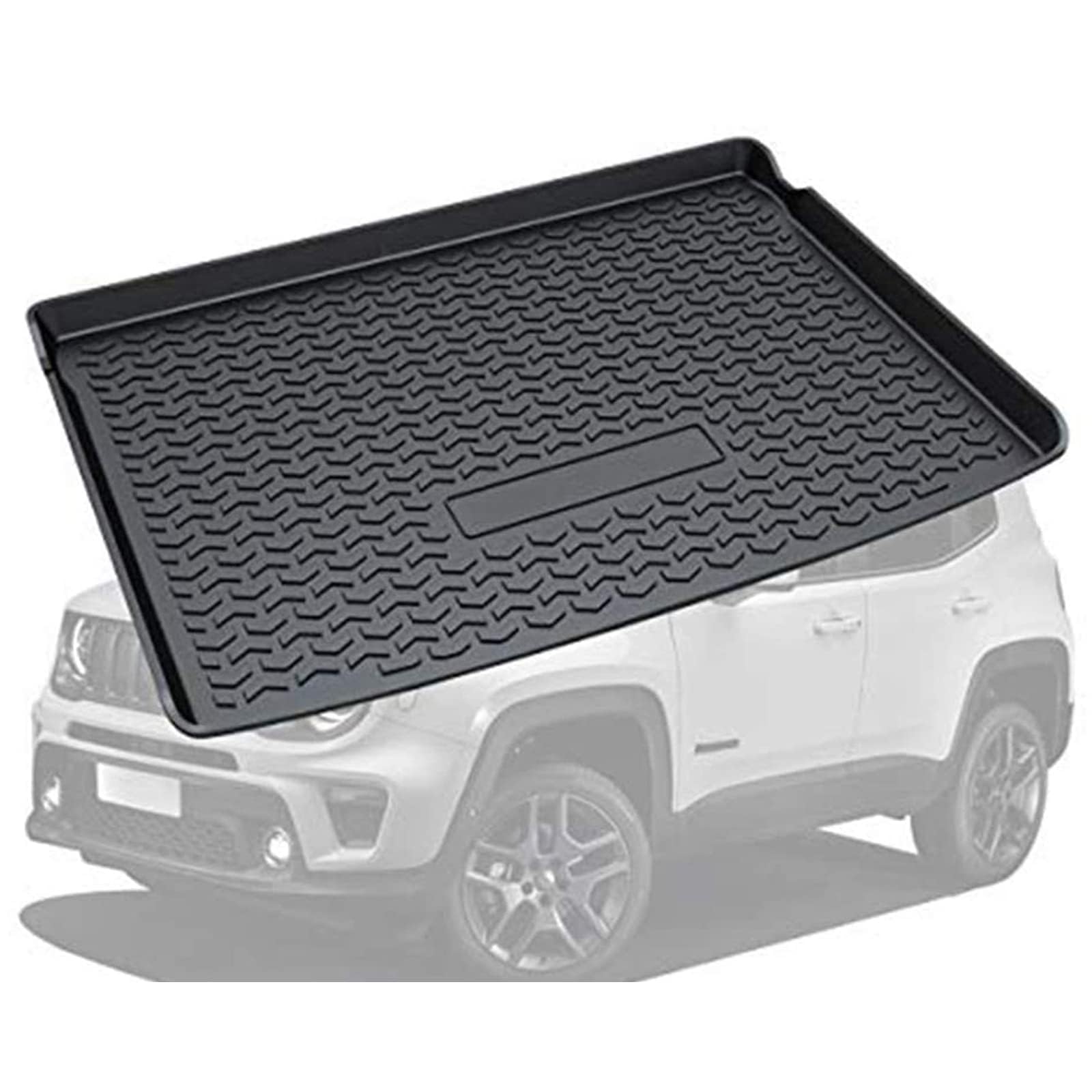 Psler Vehicle Rear Cargo Liner Trunk Tray Floor Mat for Renegade 2015 2016 2017 2018 2019 2020 2021 2022