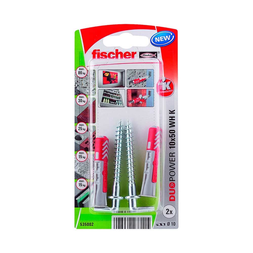 Fischer 535002 Blister Duopower 10 x 50 Wh K