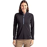 Cutter & Buck Adapt Eco Knit Stretch Recycled Womens Half Zip Pullover