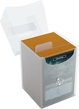 Gamegenic 100-Card Deck Holder Clear Durable Self-Lock Lid view 2