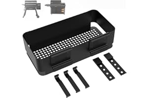 WEBROIL P.A.L. Pop and Lock Accessories for Traeger Flatrock Ironwood Timberline, Timberline XL Ironwood XL, Rail Storage Bin & Hooks for Ironwood 885,Pro 34/22 Series,Pit Boss,Z-grills Containers Accessories
