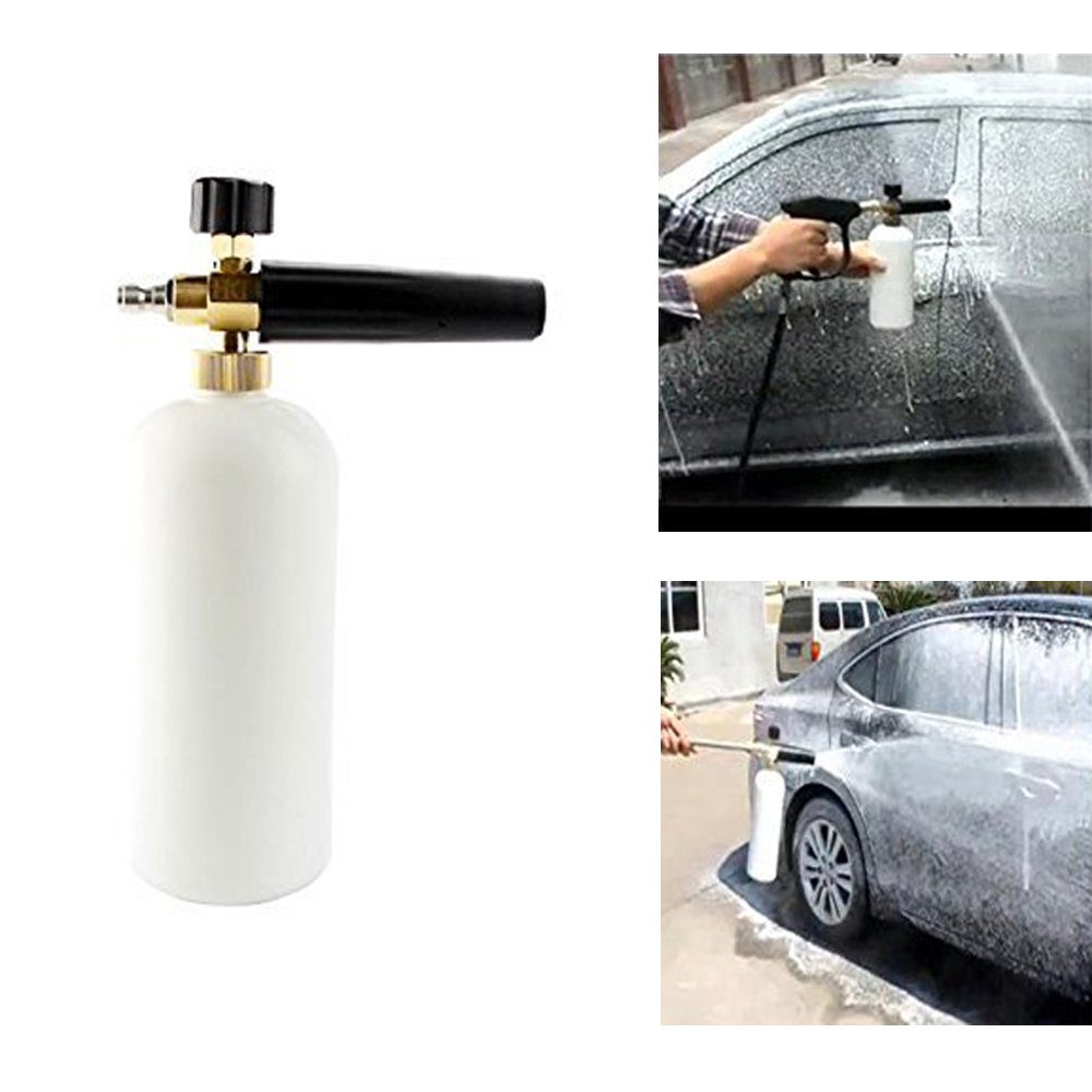 Stone Banks à mousse, lance à mousse de neige réglable 1 l Distributeur