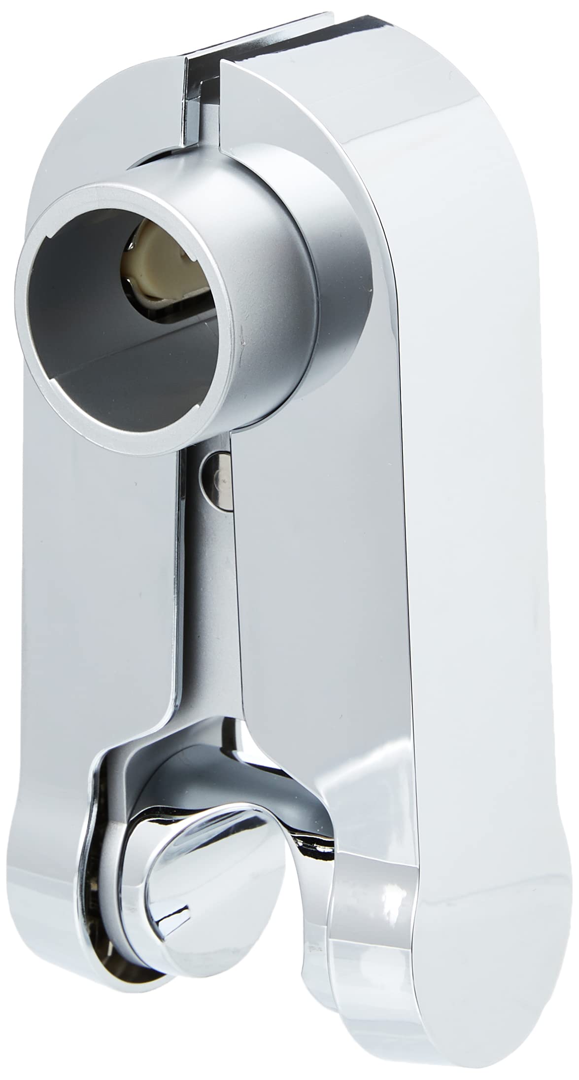 Aqualisa Pinch Grip sliding handset holder - 25mm - Satin Chrome