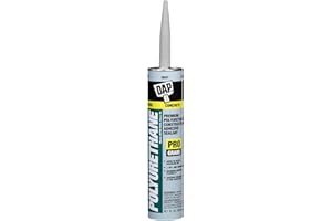 DAP Polyurethane Construction Adhesive and Sealant, Gray, 10.1 Oz (7079818814)
