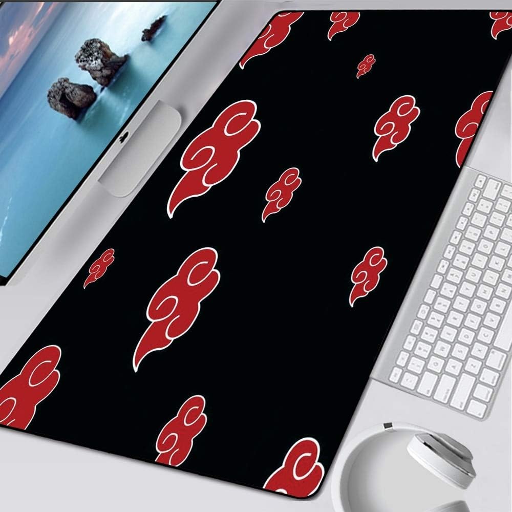 Alfombrilla de ratón Naruto Anime Mouse Pad 900x300mm Hd patrón grande