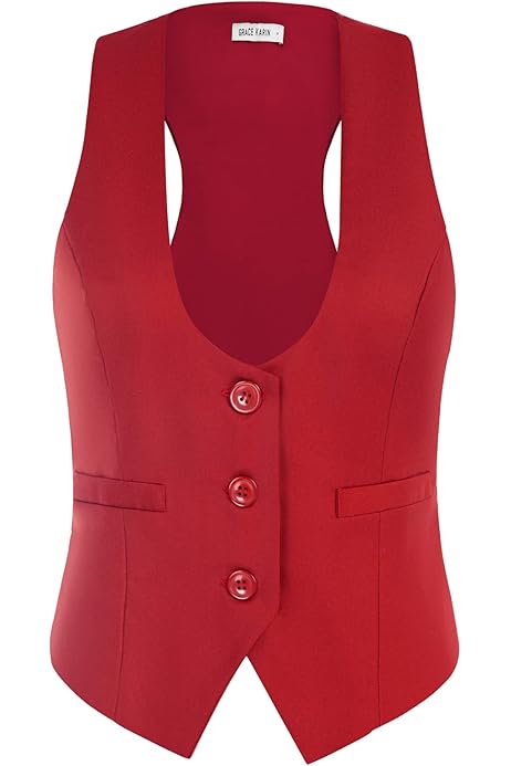 Gilet Vittoriano Grace Karin - Jacquard Steampunk, Nero, Taglia L