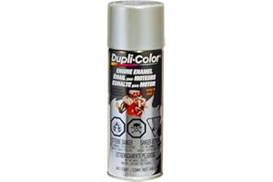 Dupli-Color CDE1650 Engine Paint with Ceramic, Cast Coat Aluminum, 12 Ounce, 1 (Non-Carb Compliant)