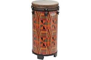 Remo TUBANO, Drumkey Tuned, 12" Diameter, 27" Height, Fabric Kintekloth