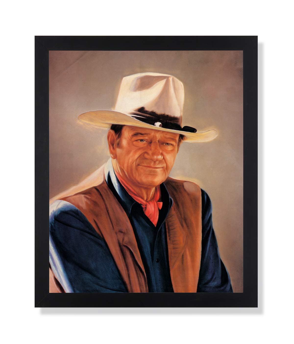 JOHN WAYNE PICTURE WESTERN COWBOY ART PRINT 16X20