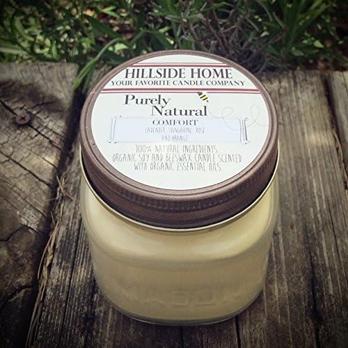 Comfort, essential oil candle, Beeswax Aromatherapy Candle, Essential Oil Blend, free shipping