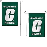 Desert Cactus University of North Carolina Charlotte UNCC Garden Flag – 19 x 12 inch Charlotte 49ers Banner, For Outdoor Display and Events (Design E)