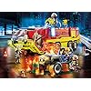 Playmobil 70557 City Action Fire Engine with Truck, Incl. Light and Sound Effects, for Children Ages 4 - 10