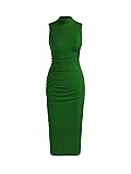 CIDER Work Dresses for Women High Neck Sleeveless