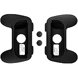 Amazon Basics Grip Kit for Nintendo Switch Joy-Con Controllers - Black