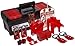 Brady Personal Lockout Tagout Kit for Common Breakers, Valves, and Plugs, Includes 2 Safety Padlocks - 104795,Black