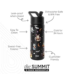 Simple Modern Halloween Kids Summit Water Bottle