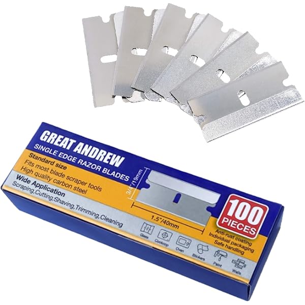 9 Single Edged Razor Blades 5Pcs From RCMA Model & Hobby Shop
