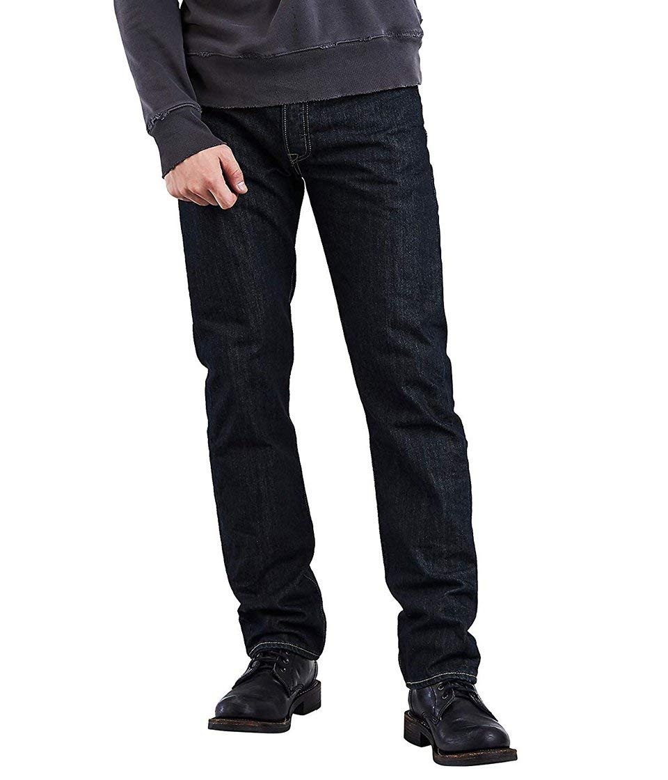 Photo 1 of Levi's Men's 501 Original Fit Jeans (Discontinued), Clean Rigid, 42W x 32L