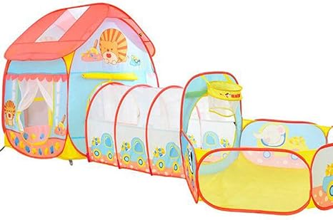 tent with tunnel for toddlers