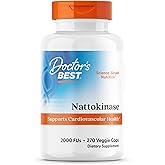 Doctor's Best Nattokinase, Non-GMO, Vegan, Gluten Free, 270 Veggie Caps