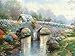 Ceaco 3310-43 Thomas Kinkade - Blossom Bridge Puzzle - 1000 Piece