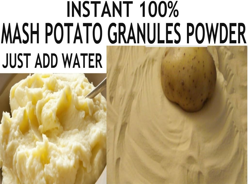 5Kg INSTANT MASH POTATO GRANULES POWDER FLOUR MIX **FREE UK POST