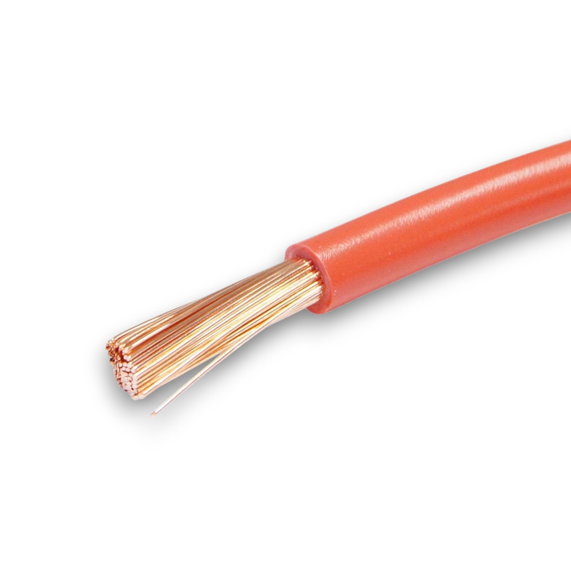 Red & Black Battery/Starter/Welding Flexible PVC Cable Wire 110/170/345 Amp 16mm 25mm 35mm by MKGT® (10mm² Red, 5 Meters)