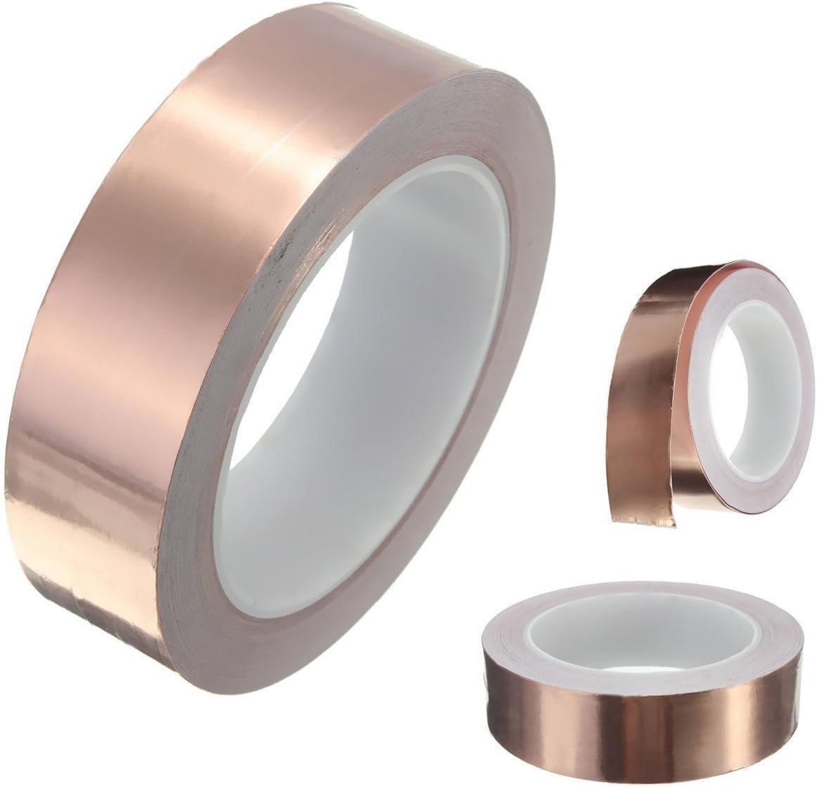 DollaTek 21 Yards Single-Side Conductive Copper Foil Tape Guitar & EMI Shielding, Slug Repellent, Crafts, Electrical Repairs - Image 3