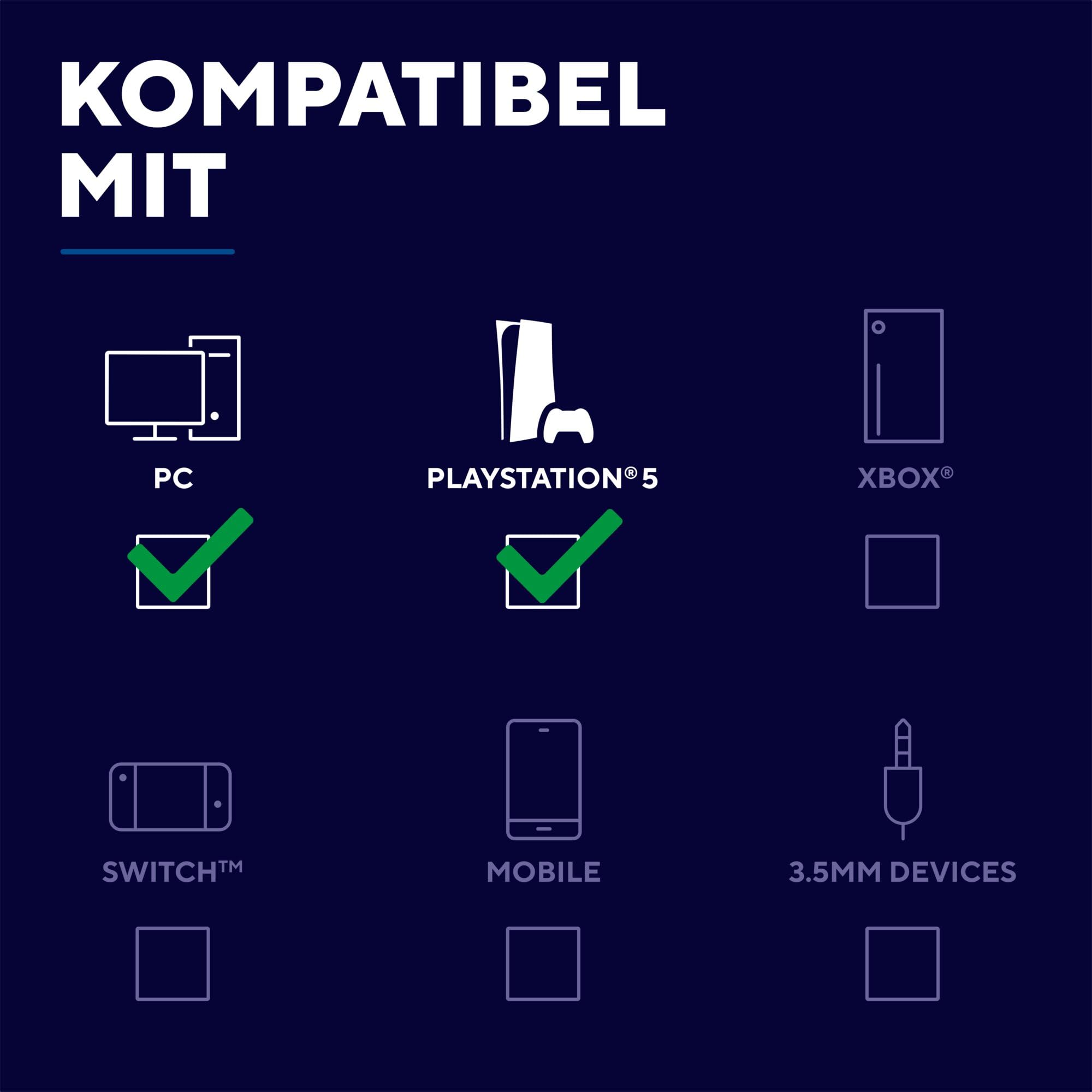 GXTrust Forta Kabelloses Gaming Headset Lizenziert für PlayStation 5 7