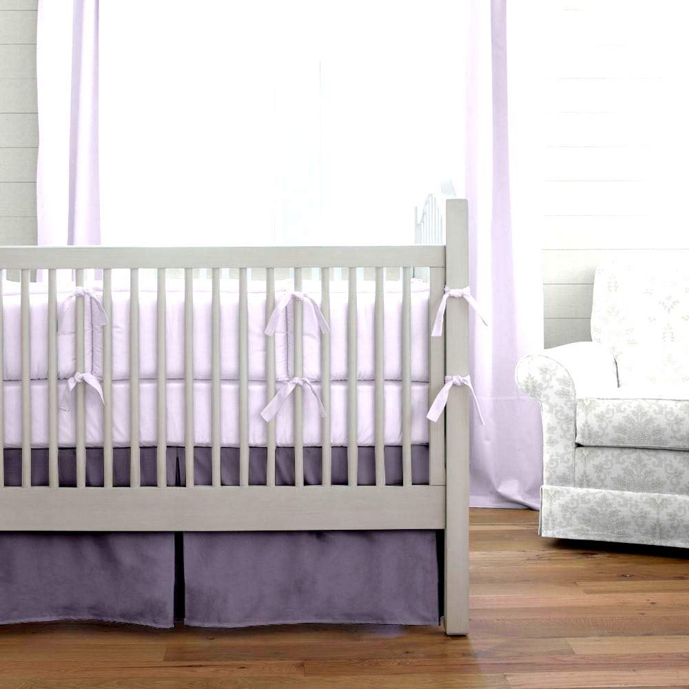 pleated cot bumper