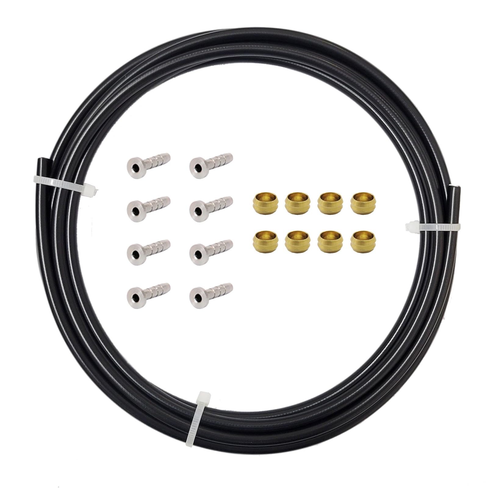 3 Meters Brake Hose Hydraulic Disc Brake Hose Repair Kit Compatible with BH90 MTB Bike Cycling